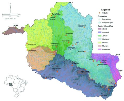 Bacias Hidrograficas De Rond Nia Librain