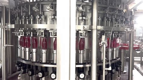 Full Automatic Soft Drink Beverage Bottling Production Line Glass