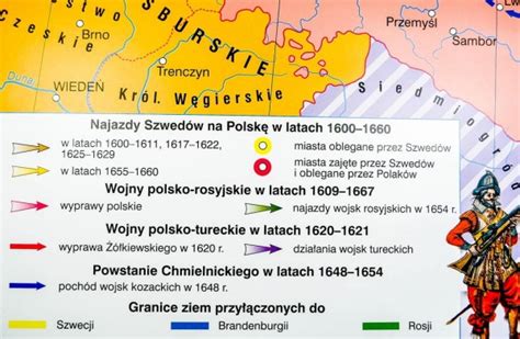 RZECZPOSPOLITA OBOJGA NARODÓW MAPA ŚCIENNA