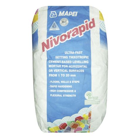 Malta Di Riparazione Nivorapid Mapei Gb Di Rasatura