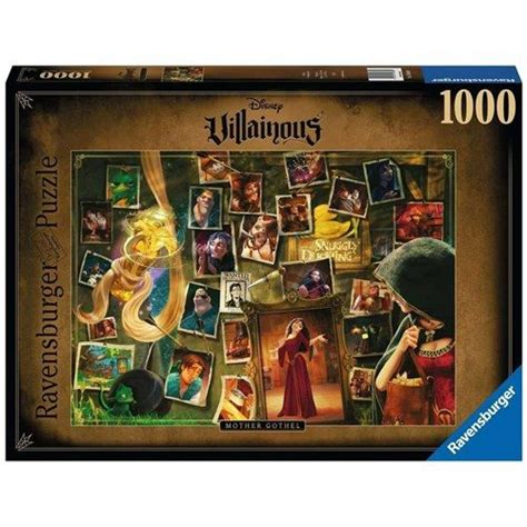 Disney Villainous Mother Gothel 1000 Piece Puzzle By Ravensburger Presents Of Mind