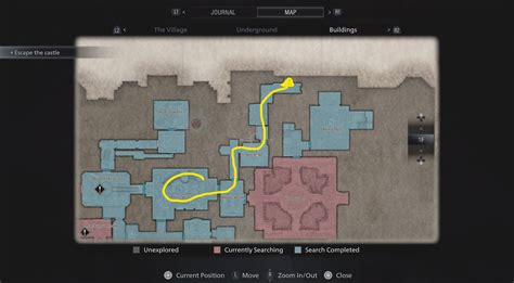 Resident Evil Village Map