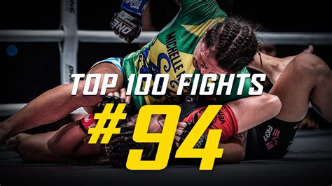 Angela Lee Vs Michelle Nicolini ONE Championships Top 100 Fights