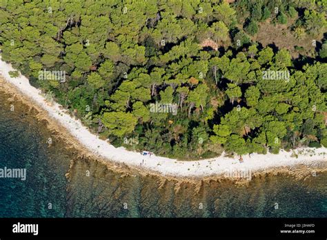 Aerial View Of Brijuni National Park Croatia Stock Photo Alamy