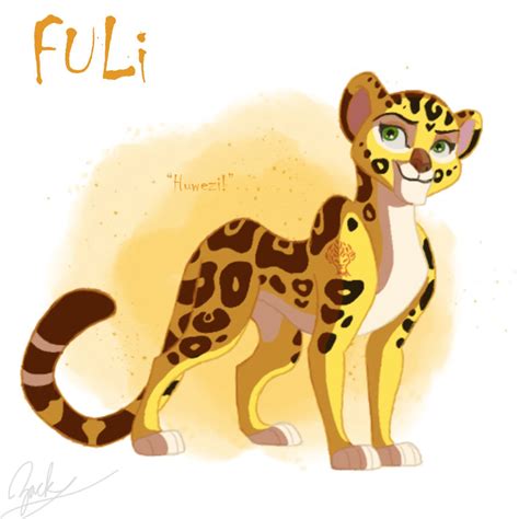 The Lion Guard Characters Fuli By Zactopus On Deviantart