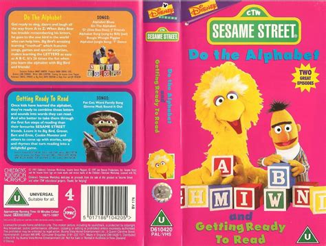 Disney Sesame Street VHS