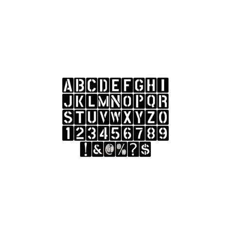 Aston Andia Stencils For Craft And Art Alphabet Stencils Big Size Reusable Letter Stencils