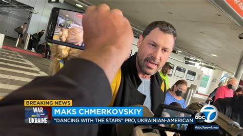 Dancing With The Stars Pro Maksim Chmerkovskiy Back In Los Angeles