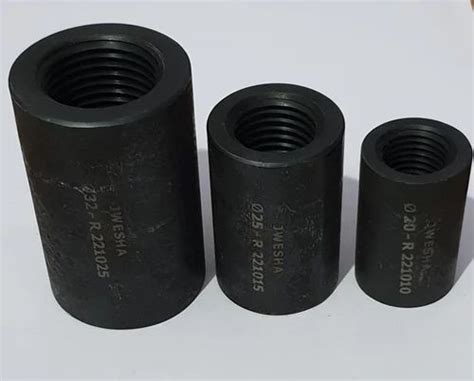 Steel Jwesha Mm Rebar Coupler For Construction Size Mm Length At