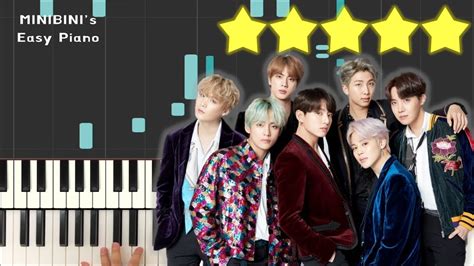 Bts Mikrokosmos Piano Tutorial Sheet Youtube