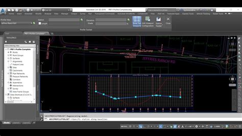 How To Make Plan Profile And Cross Section In Autocad Civil 3D YouTube