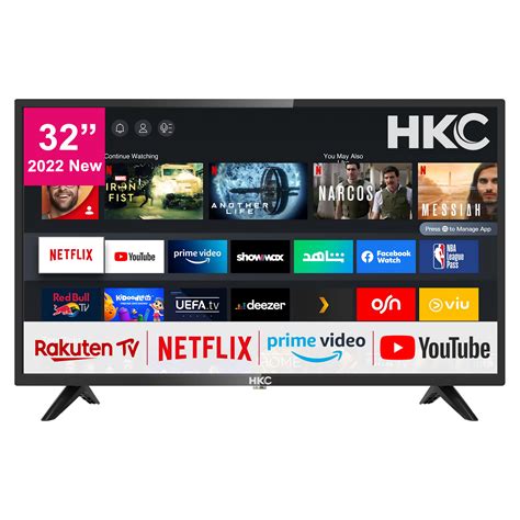 Hkc Hv H Smart Tv Inch Cm Television With Netflix Prime