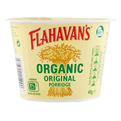 Flahavan S Irish Porridge Oats Original 500gm Hunter Foods