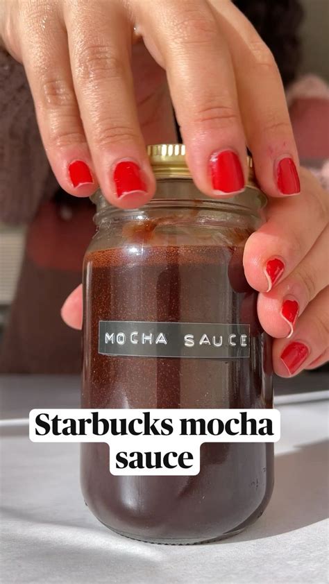 Starbucks Mocha Sauce For Coffee Delicious Chocolate Saucesyrup For