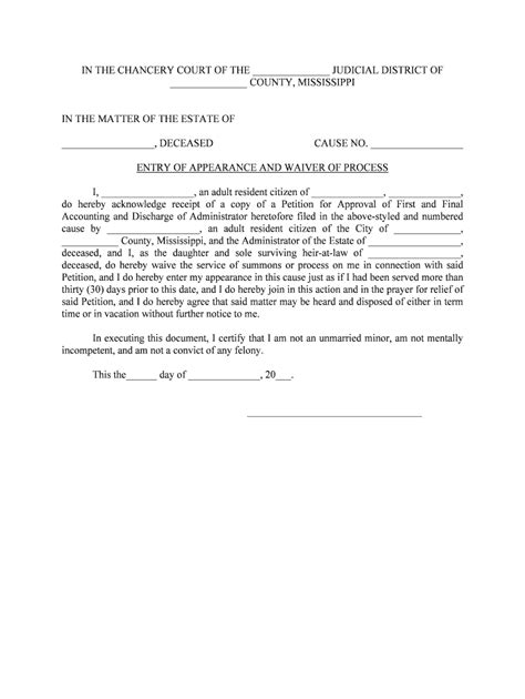 Mississippi Chancery Court Judges Mississippi Judicial Form - Fill Out and Sign Printable PDF ...