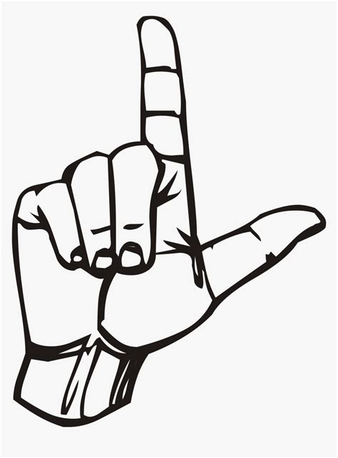 sign language letter   sign language hd png  kindpng