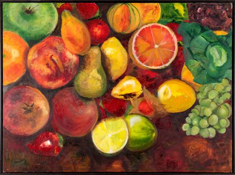 Fruits And Vegetables Painting