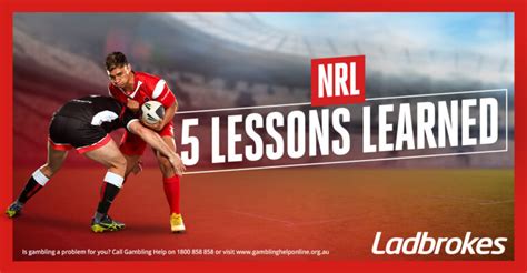 5 Lessons Learned Nrl Finals Week 1 Ladbrokes Blog