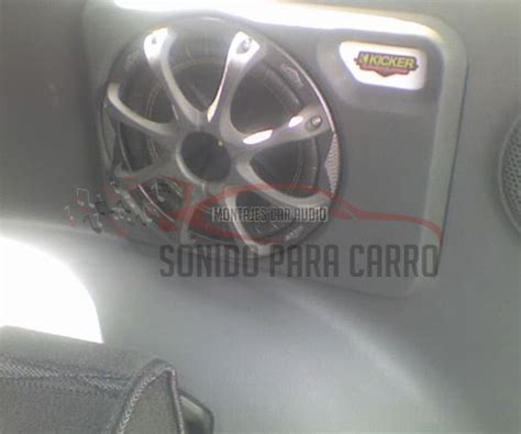 Subwoofer Lateral En Fibra Medios Sonido Para Carro