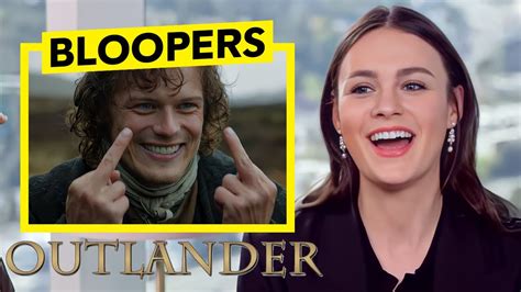 Outlander Bloopers Fans Need To See Youtube