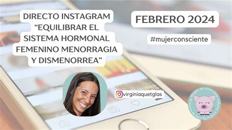 Grabaci N Del Directo De Instagram Equilibrar El Sistema Hormonal