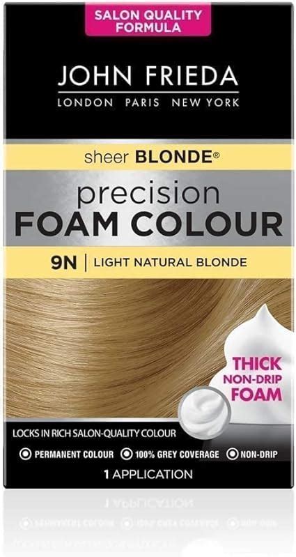 John Frieda Sheer Blonde Precision Foam Colour N Light Natural Blonde