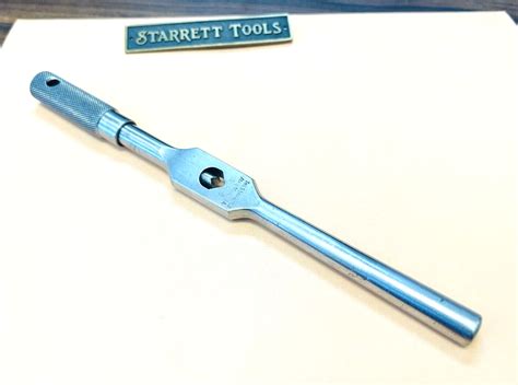 Starrett Co No B Tap Wrench Capacity Tap Size Made In