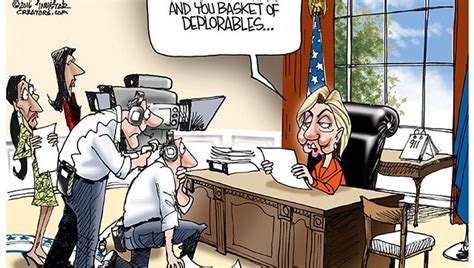 Cartoonist Gary Varvel Hillary Talks To Deplorables