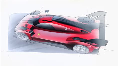 The Design Of The Ferrari 499p Hypercar Car Body Design