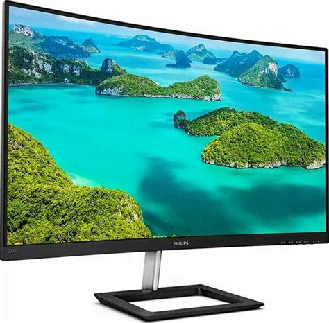 Philips E Line 271E1SCA VA Curved Monitor 27 FHD 1920x1080 με χρόνο