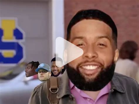 The Rams Picking Up Odell Beckham Jr At The Airport Video Meme Pi Ata