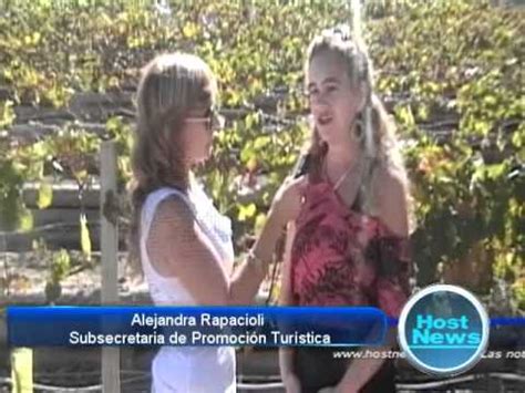 Alejandra Rapacioli Y La Promoci N Tur Stica Mendocina Youtube