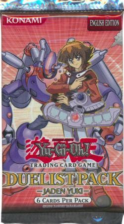 Duelist Pack Jaden Yuki Unlimited Booster Pack Dp Yugioh