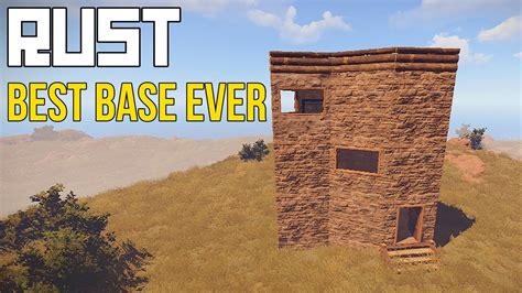 Rust Best Solo Starter Base Youtube