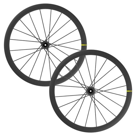 Roue vélo route Roues vélo route carbone Mavic Cosmic Ultimate Disc à