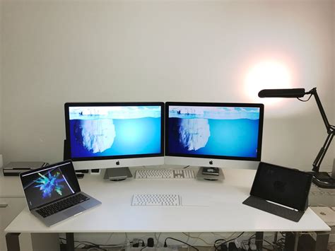 Desk Setup Imac At Virginia Corner Blog