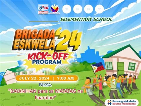 Brigada Eskwela Opening Program Kick Offpptx