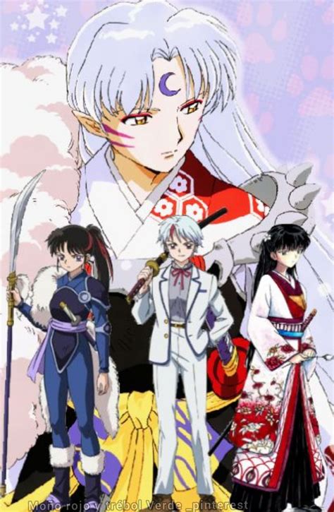 Sesshomaru Y Sus Tres Hijas Sesshomaru Y Rin Seshomaru Y Rin Tres