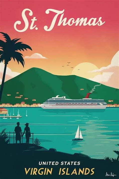 St Thomas Canvas Artwork By IdeaStorm Studios ICanvas Travel