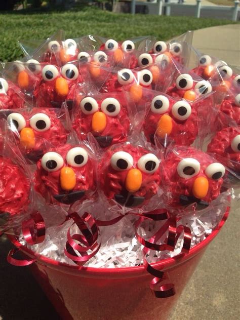 Elmo Cake Pops