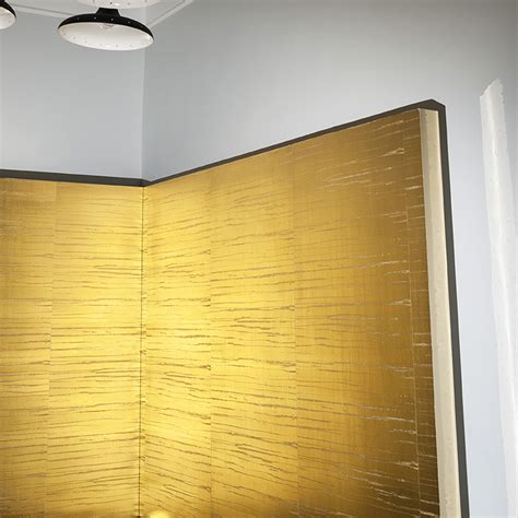 LACCA METAL WALLCOVERING COL.1 SILVERWall covering Silver Walls, Gold ...