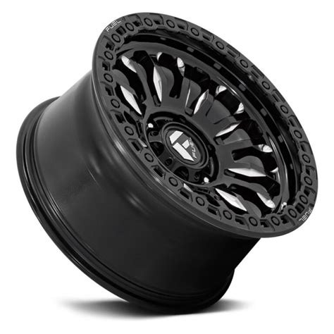 Fuel FC857 Rincon Gloss Black Milled PowerHouse Wheels Tires