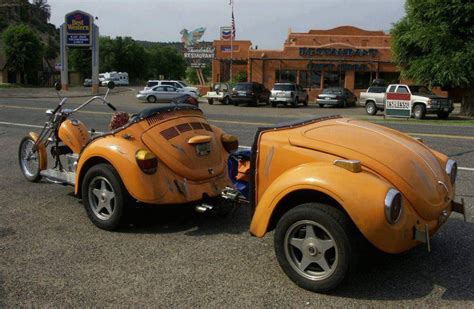 Volkswagen Beetle Trailer Custom Motorcycle Trailers Pinterest