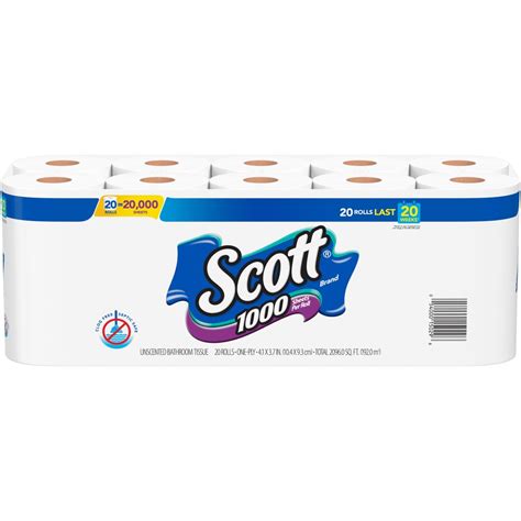 Wholesale Scott 1000 Bath Tissue KCC20032 in Bulk