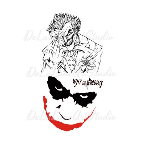 Joker Bundle Svg Joker Svg Joker Face Svg Villain Svg Joker Png