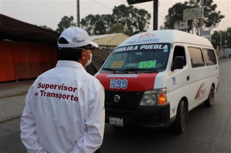 Continúa SMT con operativos de sana distancia en el transporte público