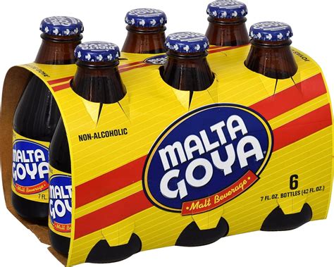 Goya Bebida De Malta Sin Alcohol De Malta Botellas De 7