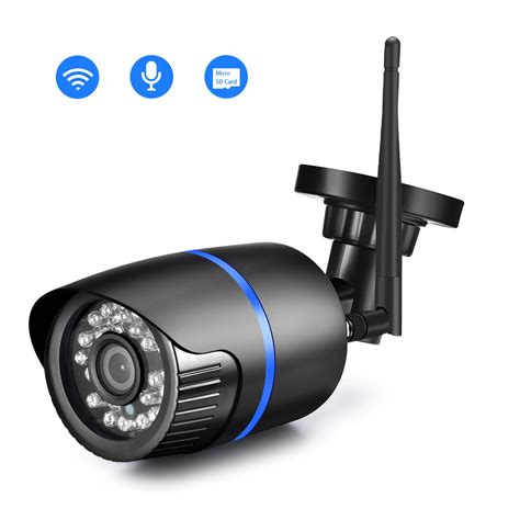 Gadinan 5MP Wifi Camera SD Card Bullet Waterproof Outdoor Wireless 3MP