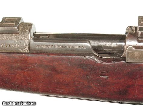 Pre War Obendorf Mauser Sporting Rifle In 9x57mm For Sale