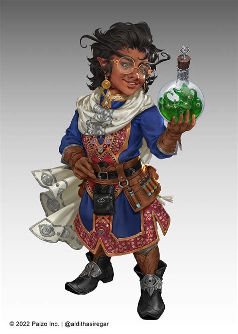 Pathfinder Gnome Alchemist